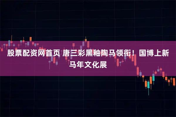 股票配资网首页 唐三彩黑釉陶马领衔！国博上新马年文化展