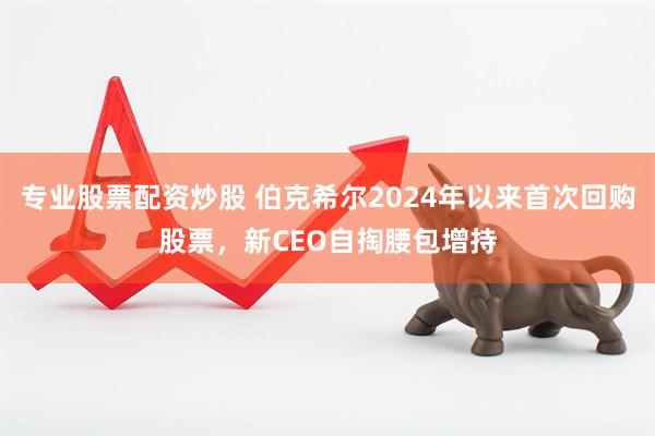 专业股票配资炒股 伯克希尔2024年以来首次回购股票，新CEO自掏腰包增持